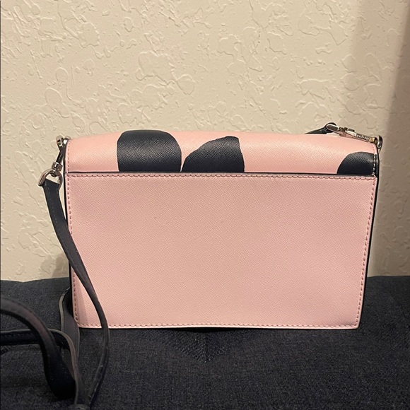 Kate Spade Navy and Pink Floral Crossbody Bag - Picture 3 of 5